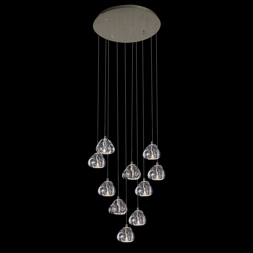 Каскадная люстра DeLight Collection Mizu OM8201015-10 chrome