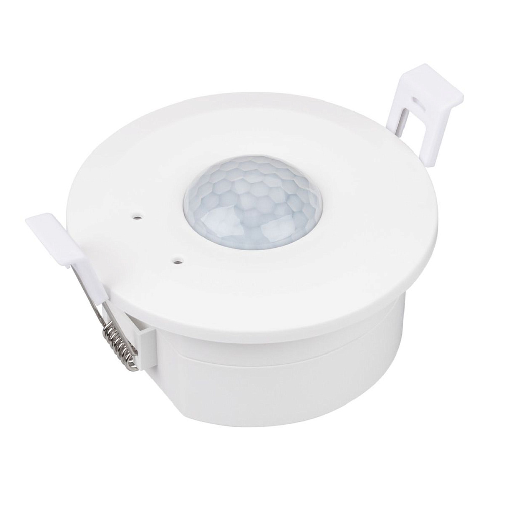 Датчик движения Arlight SMART-0-10V-1001-14-62-IN White (230V, 1x4A, Relay, PIR, 2.4G) 039714