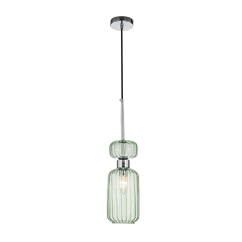Подвесной светильник Escada Gloss 1141/1S Chrome/Green