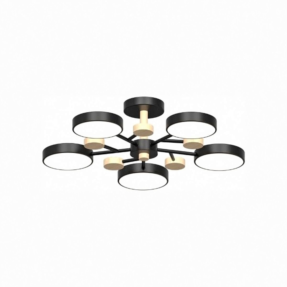 Люстра на штанге LED4U L3204-620 BK