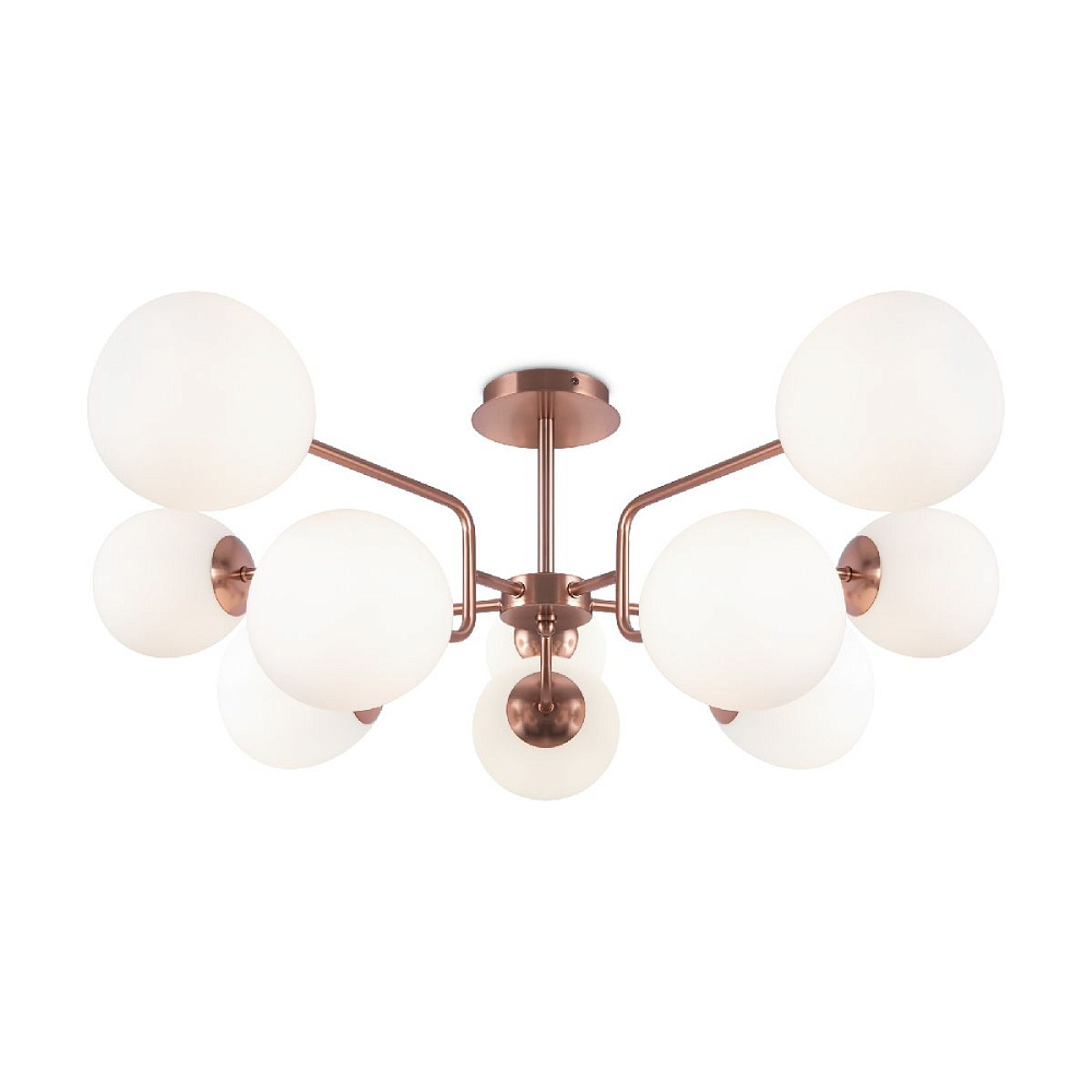 Люстра на штанге Maytoni Erich MOD221PL-10G