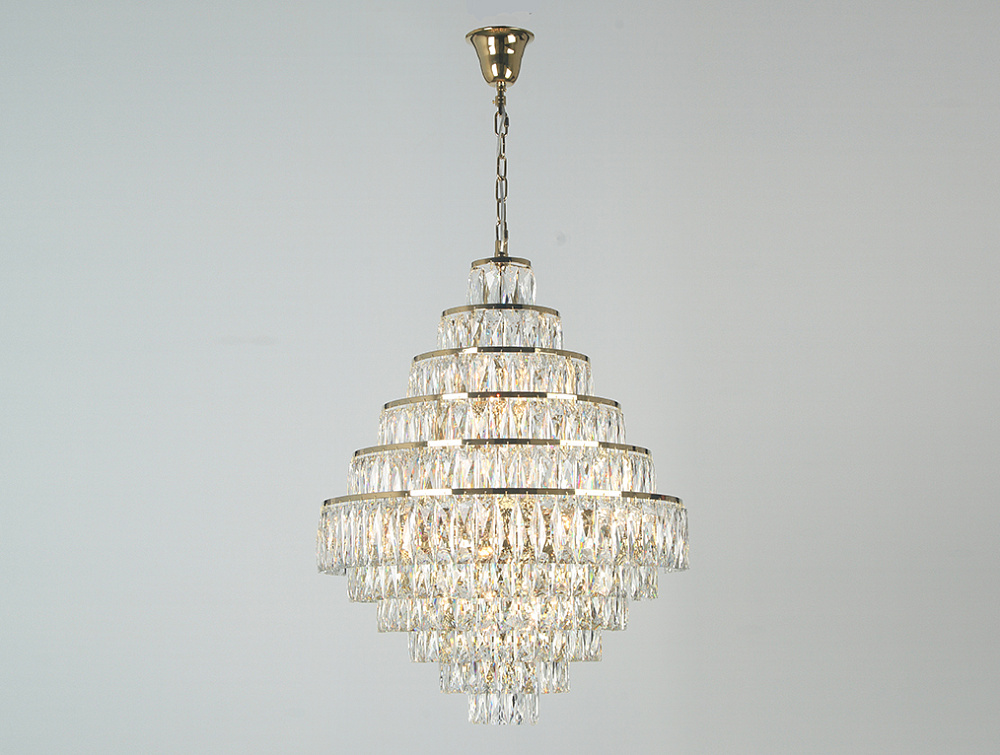 Подвесная люстра Newport 10120 10125+15/C gold М0068934