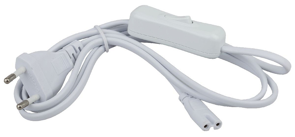 Сетевой шнур c выключателем Эра LLED-A-CABLE-1.5m-SW-W Б0025694