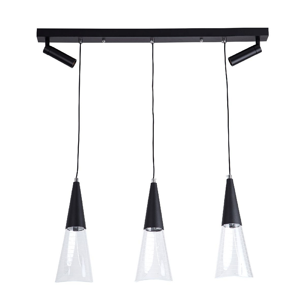 Подвесной светильник LED4U L7105-5 BK