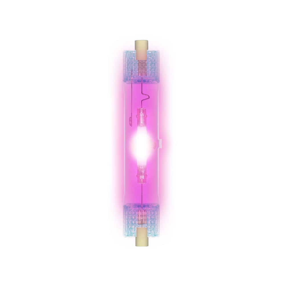 Лампа металлогалогенная линейная (04849) Uniel R7s 70W прозрачная MH-DE-70/PURPLE/R7