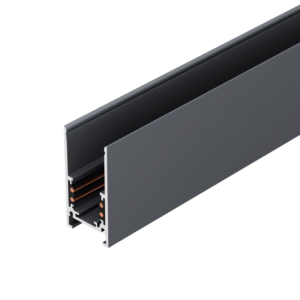 Шинопровод магнитный накладной Arlight MAG-ORIENT-COLOR-TRACK-2652-2000 (RAL7024) (IP20 Металл) 065747