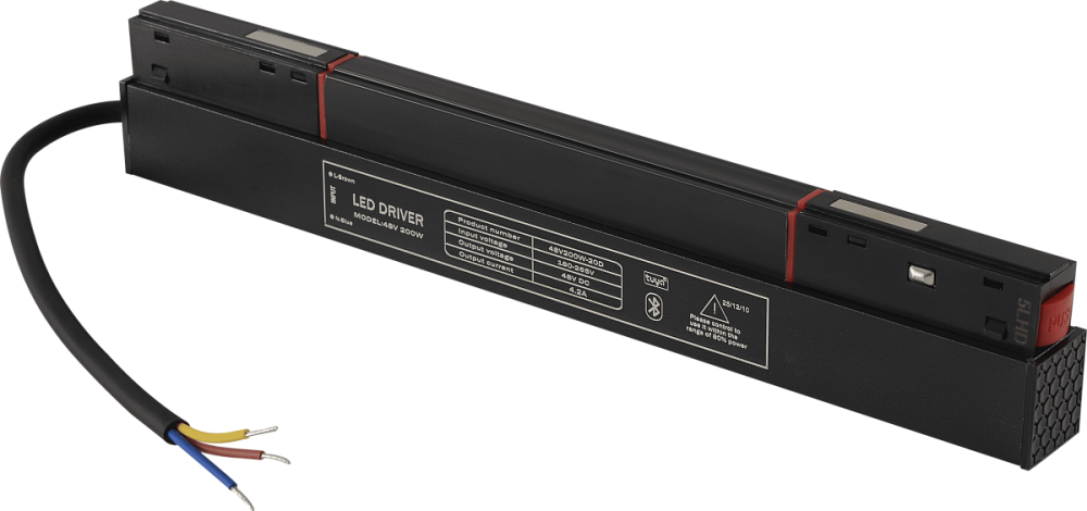 Драйвер для магнитного шинопровода Crystal lux 48V, 200W CLT 0.203 09 BL SMART