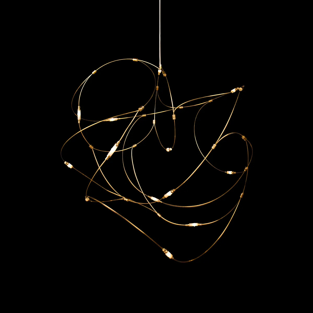 Подвесной светильник Delight Collection 10154P/D800 gold