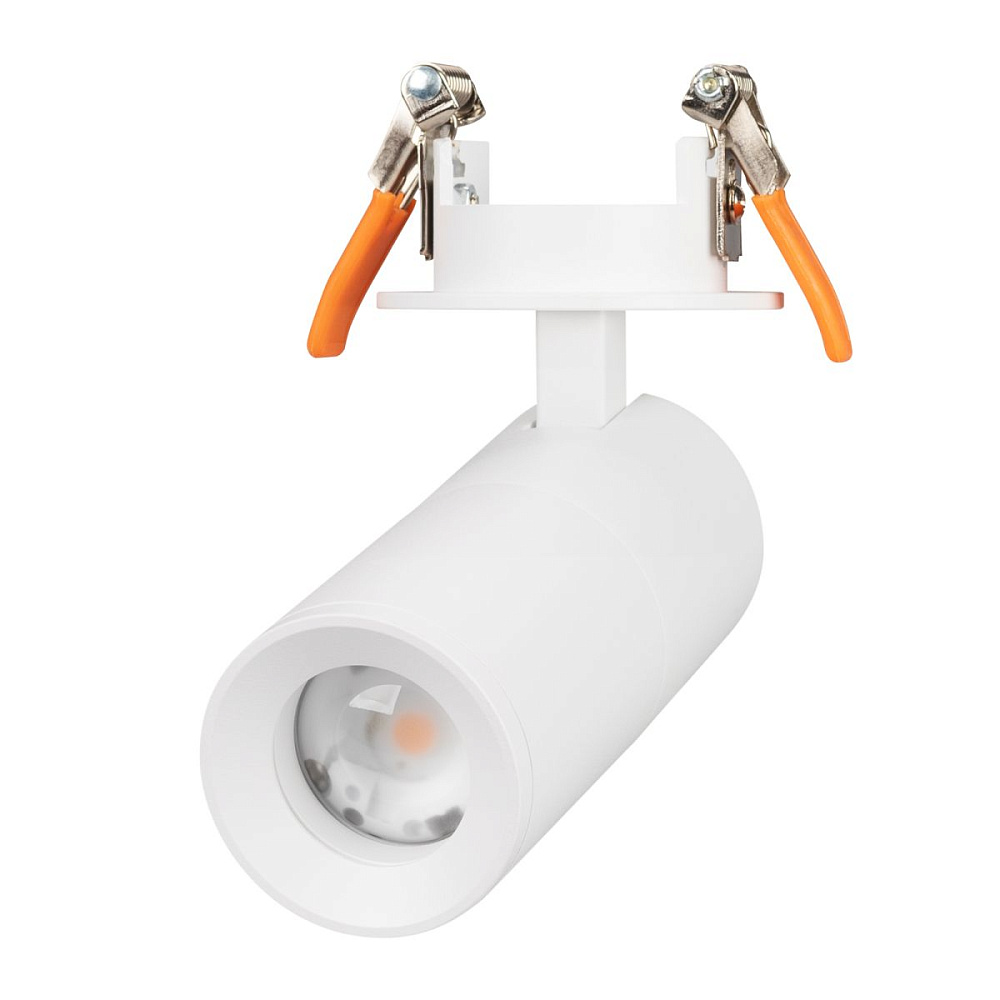 Спот Arlight LGD-ARTEMIS-BUILT-FLAP-R55-12W Warm2700 (WH, 8-80 deg, 230V) (IP20 Металл) 062273