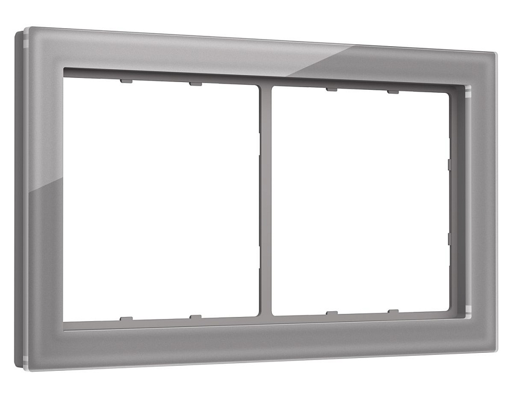 Рамка SIGMA Briz (Сталь Стекло закаленное натуральное) 2-ая Ambrella Volt SF350502