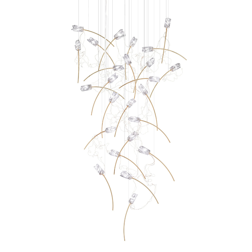 Каскадная люстра Delight Collection 9081P/25 gold