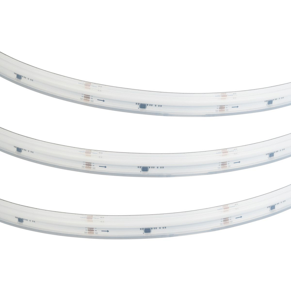Светодиодная лента герметичная Arlight DMX-COB-PS-X1008-21mm 24V RGB-PX126 (11 W/m, IP67, CSP, 5m) 059821