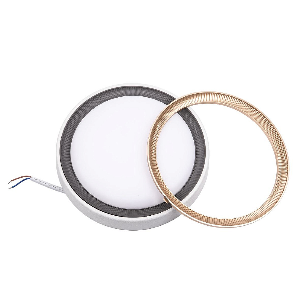 Накладной светильник Volpe ULW-Q281 24W/6500K/F20 IP65 WHITE UL-00012355