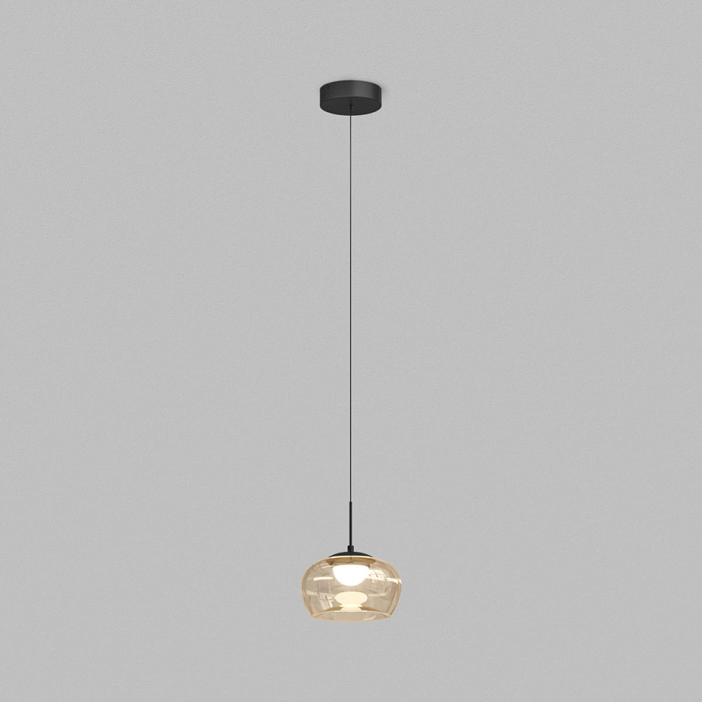 Подвесной светильник Denkirs Floa DK6741-BK+AM