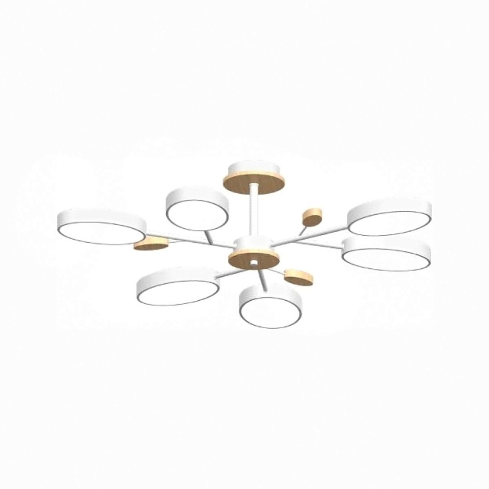 Люстра на штанге LED4U L3220-830 WH