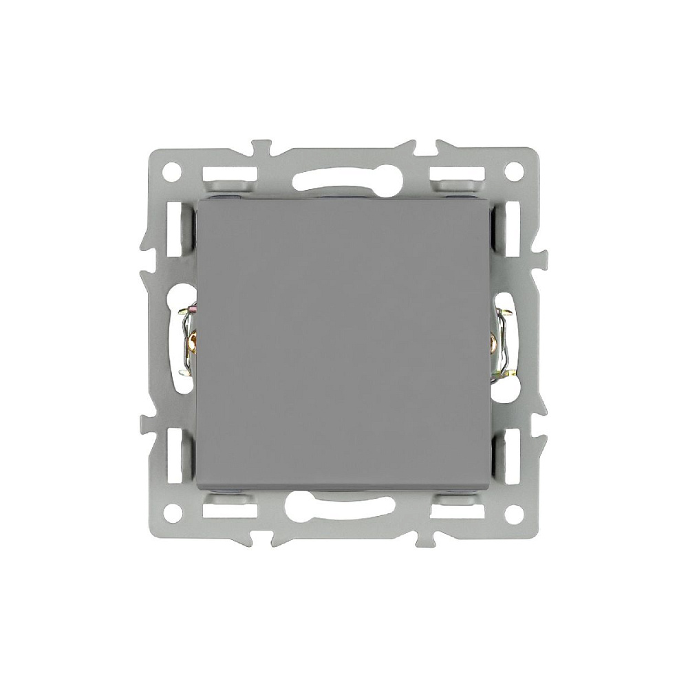 Механизм выключателя одноклавишный непроходной Arlight SWT-MK01-PL-GR (250V, 16A) 043712