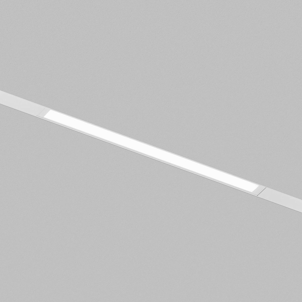 Трековый однофазный светильник Denkirs Simple Linear DK8204-WH