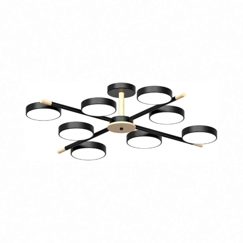 Люстра на штанге LED4U L3209-860 BK