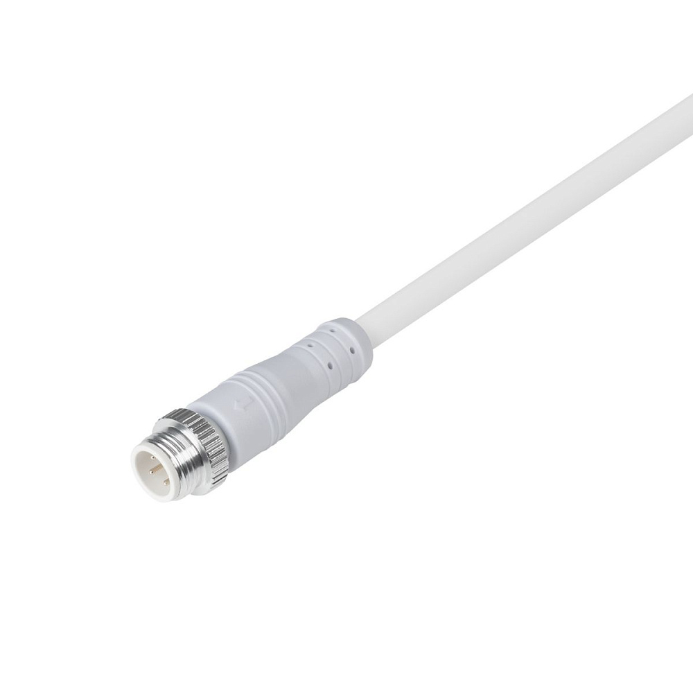 Коннектор питания Arlight ARL-WAVE-1615-CON-POWER-MALE-4PIN-WHT (IP67 Пластик) 060094